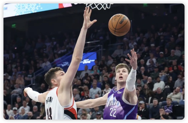 小西蒙斯28+6菲利20+11 格蘭特20分開(kāi)拓者險(xiǎn)勝爵士 